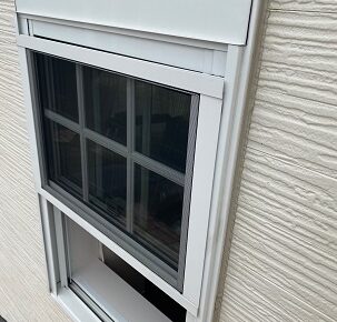 上げ下げ窓にシャッター