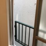 エアコンダクト窓から通す