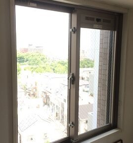 内窓プラスト増枠40㎜設置前