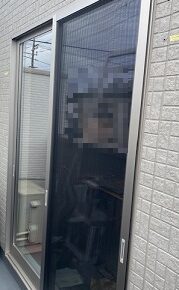 マドリモシャッター設置前バルコニー